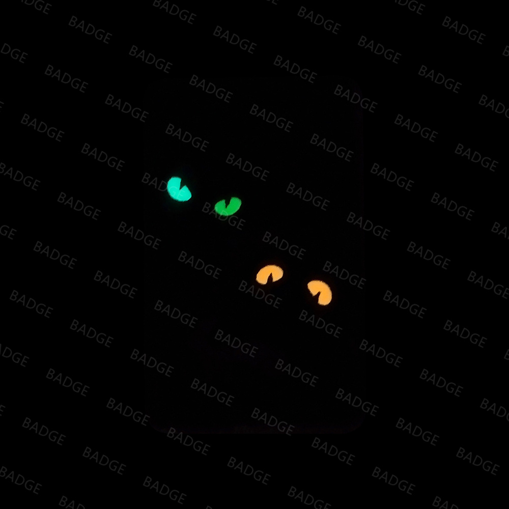 Glow in The Dark Patches Cat D - đánh giá và giá Hook Eye Fastener