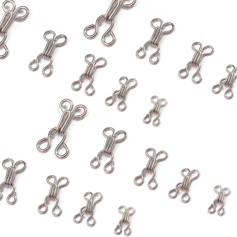 48 Chiếc Móc Khóa Kim Loại Áo  - đánh giá và giá Hook Eye Fastener