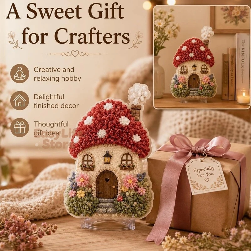 Whimsical Village 3D Fabric Po - đánh giá và giá Textile Sewing Techniques