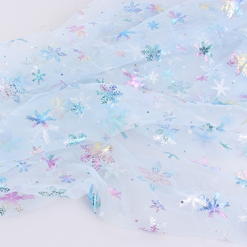 New listing Frozen Mesh Fabric - đánh giá và giá Sewing By