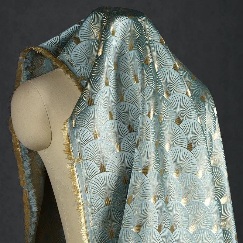Ginkgo Leaf Fan Shaped Jacquar - đánh giá và giá Sewing Jackets