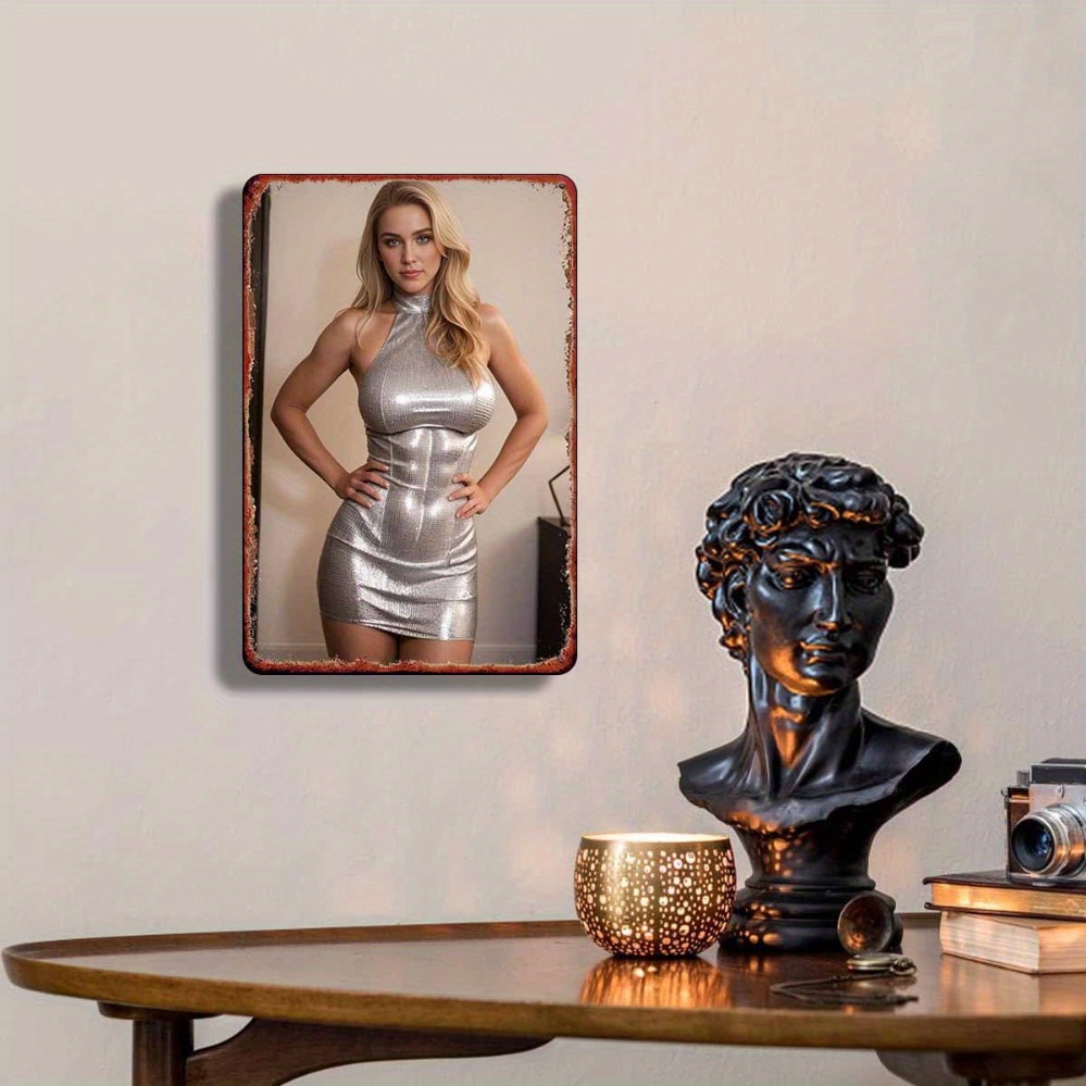 SHEINMETAL Silver Metallic Dre - đánh giá và giá Dress Form Mannequin