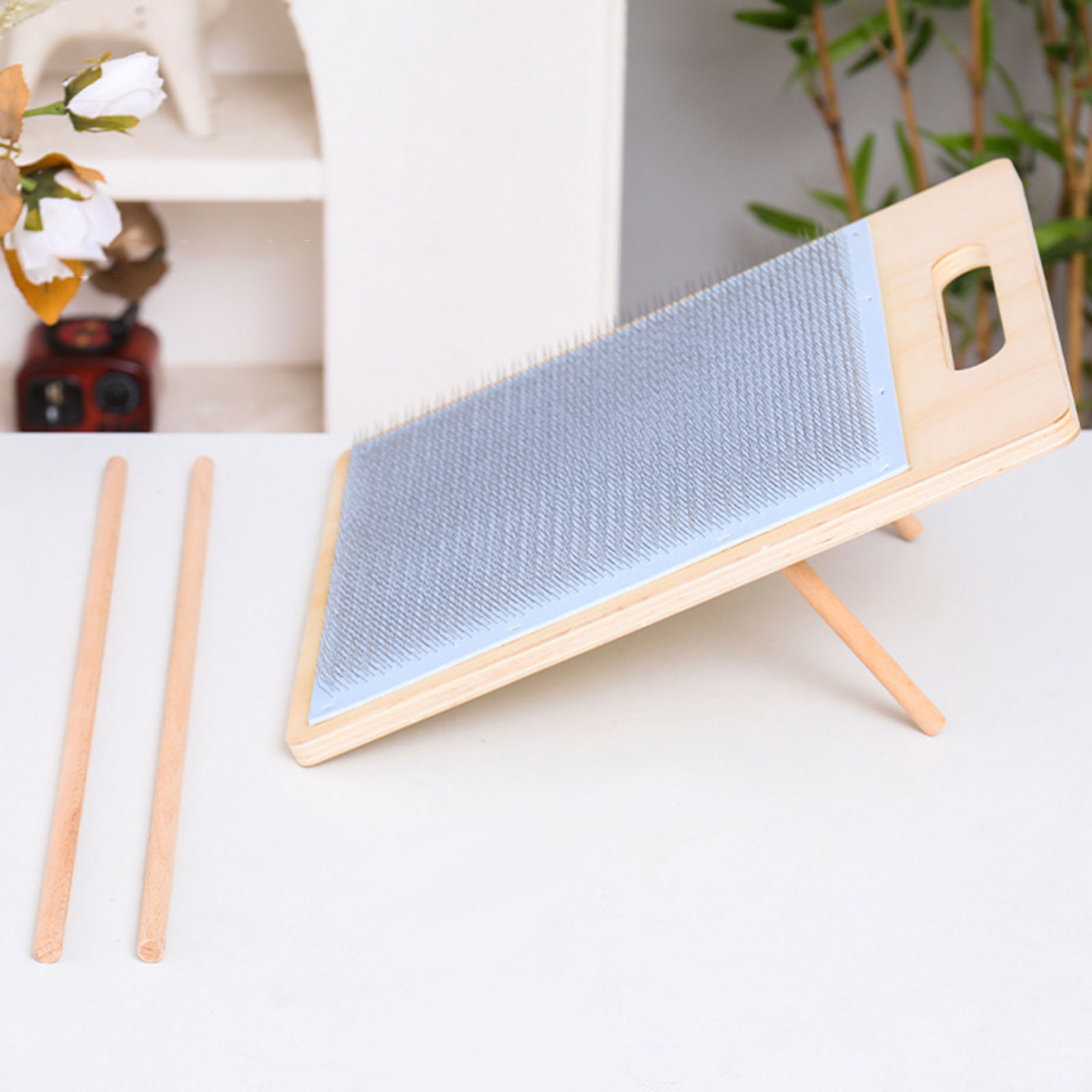 Wool Blending Board Wooden Woo - đánh giá và giá Textile Sewing Support