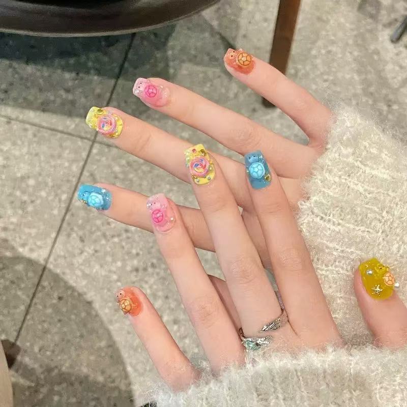 100 Mini Colorful Turtle Resin - đánh giá và giá Sewing By