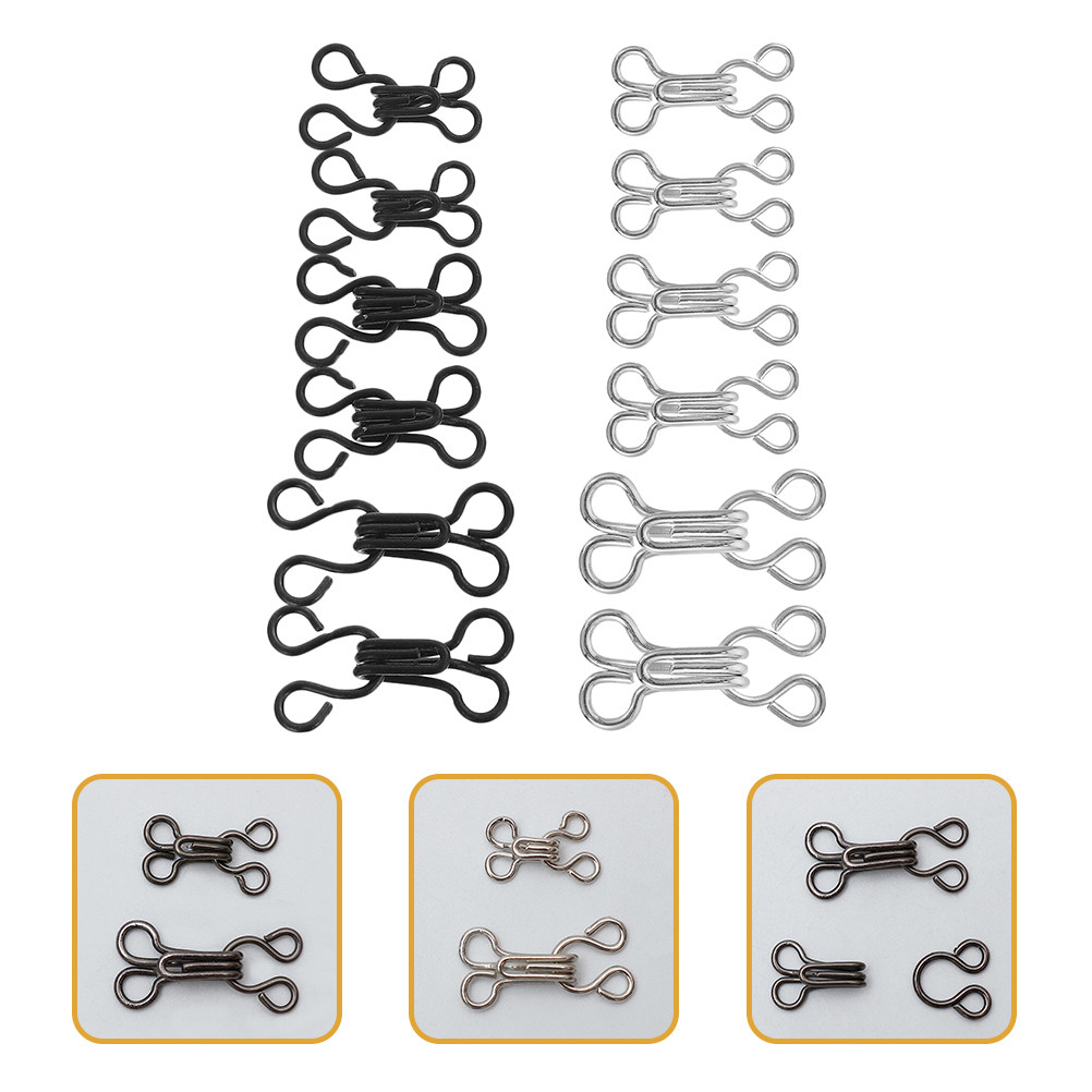 120Pcs Clothes Hooks Sewing Ey - đánh giá và giá Hook Eye Fastener