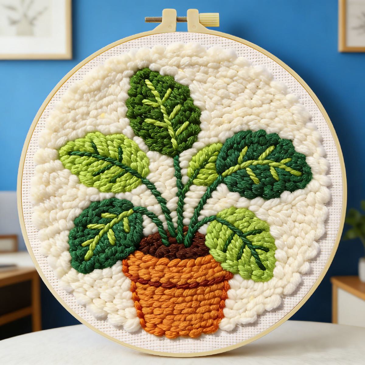 20X20CM/7.87inch Leaves Punch  - đánh giá và giá Is Sewing Textile Art