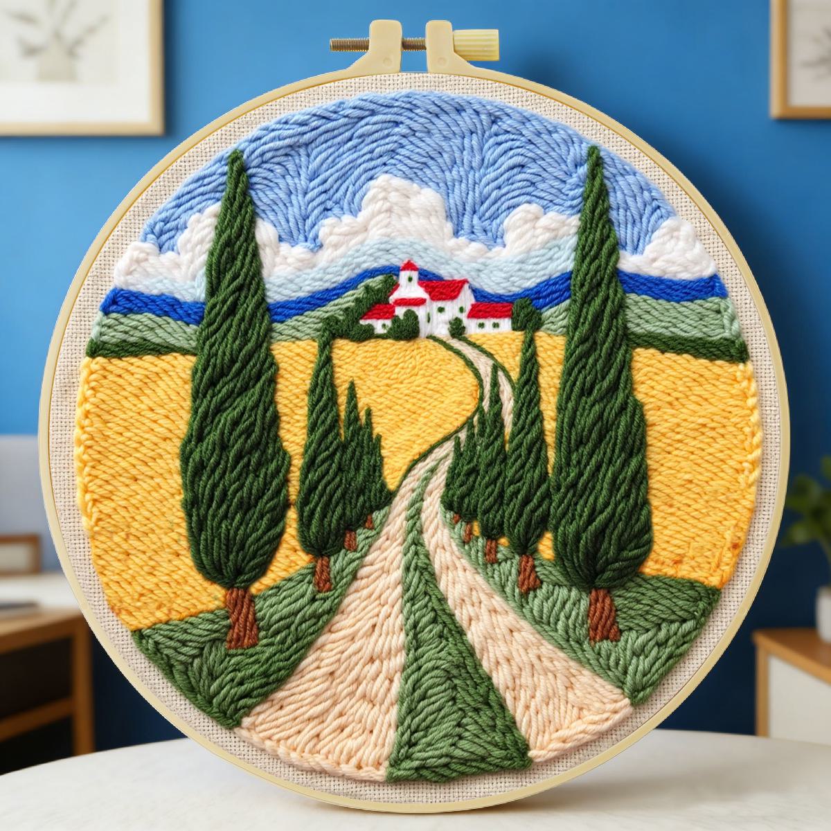 20X20CM/7.87inch Field Punch N - đánh giá và giá Is Sewing Textile Art