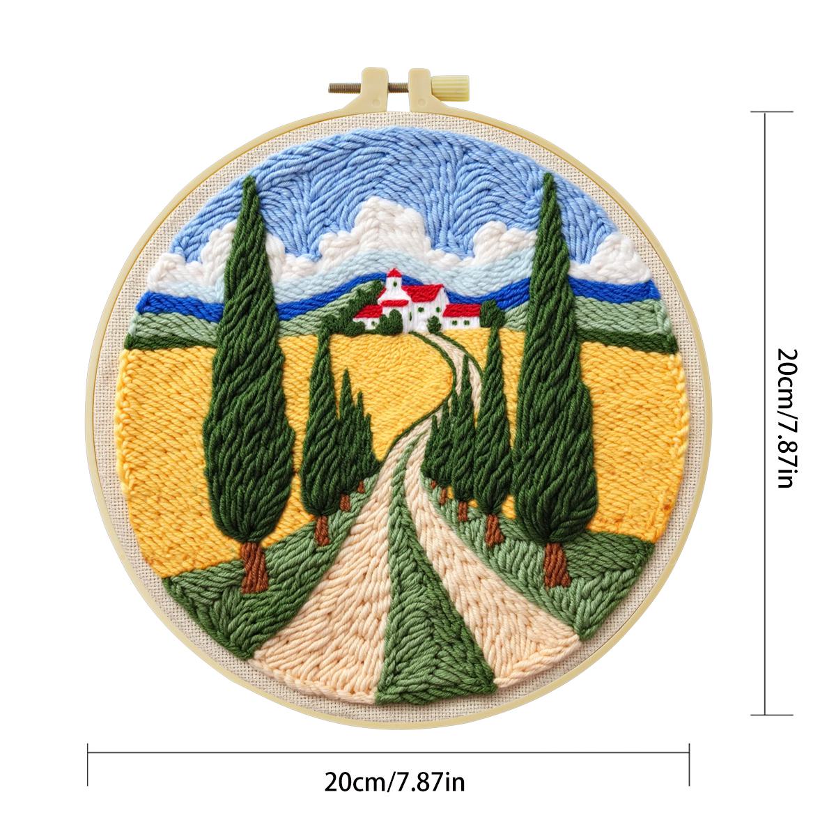 20X20CM/7.87inch Field Punch N - đánh giá và giá Is Sewing Textile Art