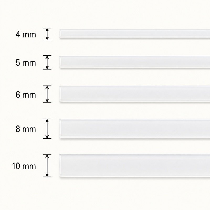10Meters 4-12mm Clear Plastic  - đánh giá và giá Textile Sewing Support