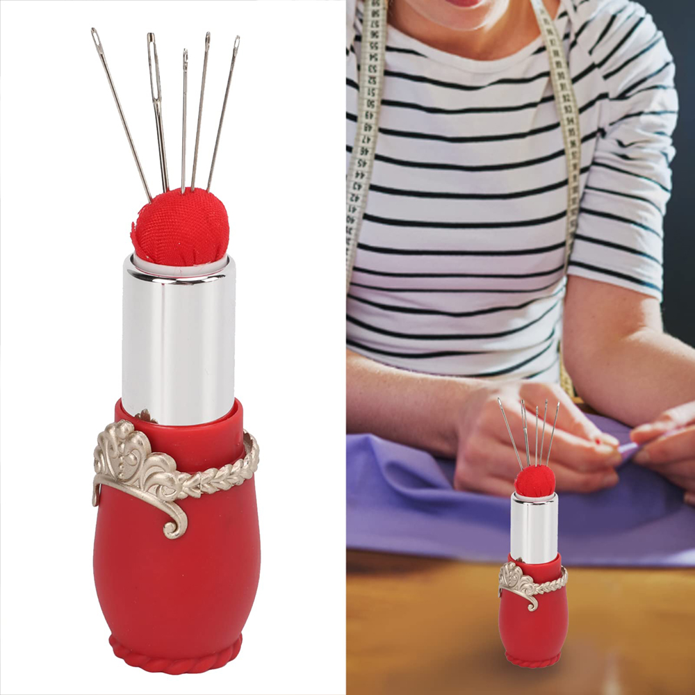 Lipstick Pin Cushion Sewing Ne - đánh giá và giá Sewing Pin Cushion