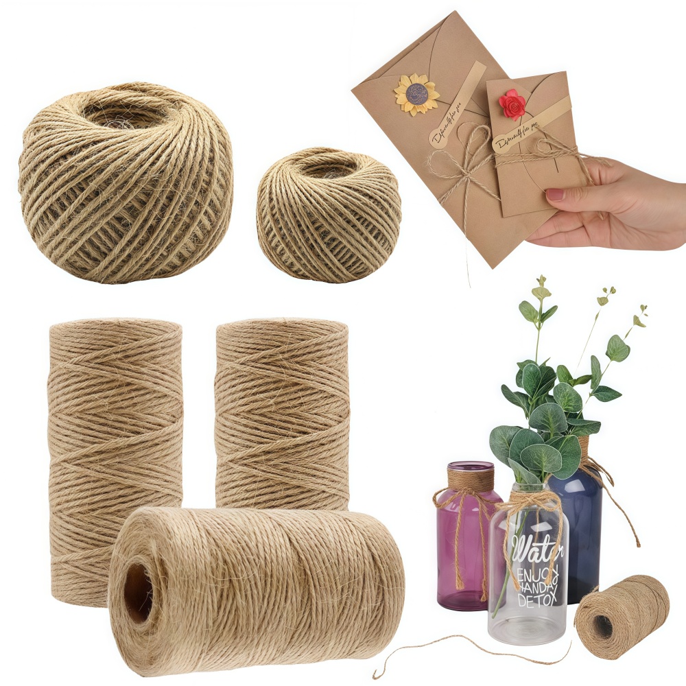 2/3/4mm Natural Jute Rope Stri - đánh giá và giá Sewing Thread In Textile