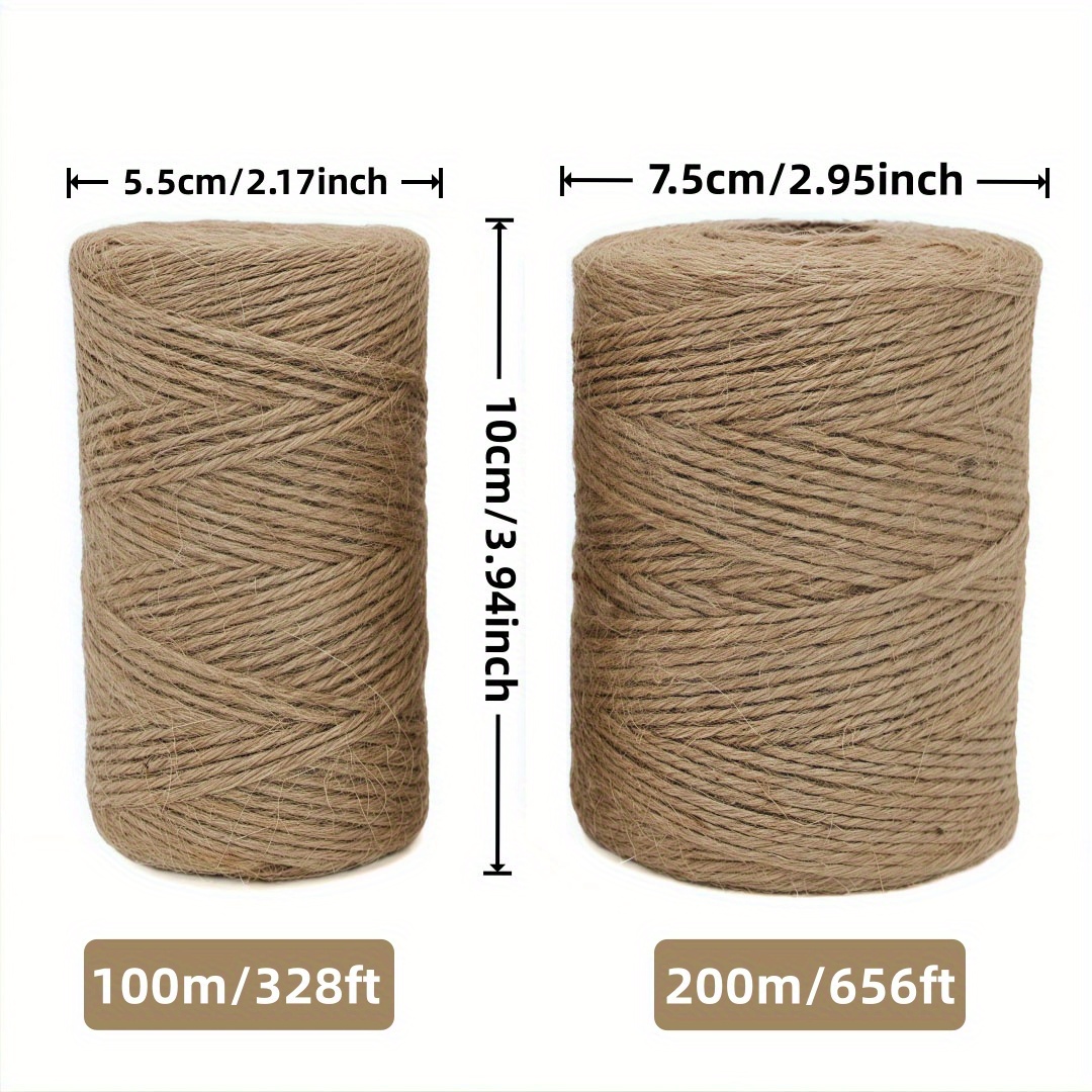 2/3/4mm Natural Jute Rope Stri - đánh giá và giá Sewing Thread In Textile
