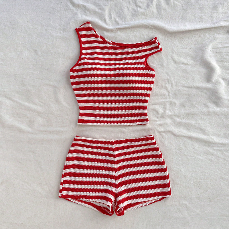 Women's Summer Short Two-piece - đánh giá và giá Sewing Vest