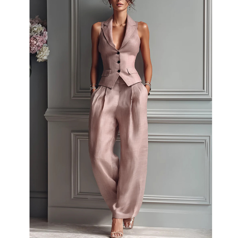 2026 Summer Women Two Piece Se - đánh giá và giá Sewing Vest
