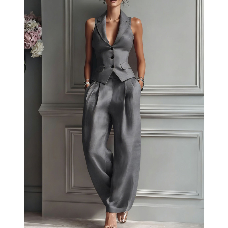 2026 Summer Women Two Piece Se - đánh giá và giá Sewing Vest