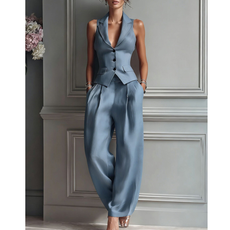 2026 Summer Women Two Piece Se - đánh giá và giá Sewing Vest
