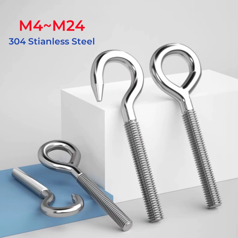 304 Stianless Steel Sheep Eye  - đánh giá và giá Hook Eye Fastener