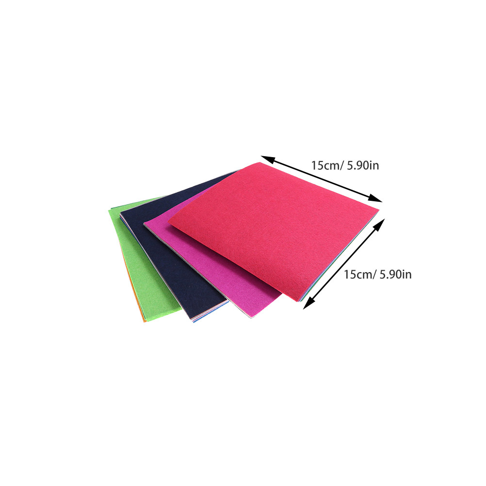 40Pcs Vibrant Nonwoven Fabric  - đánh giá và giá Is Sewing Textile Art