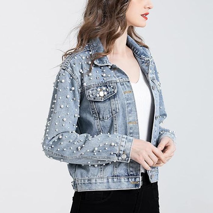 New Pearl Denim Jackets for Wo - đánh giá và giá Sewing Jackets