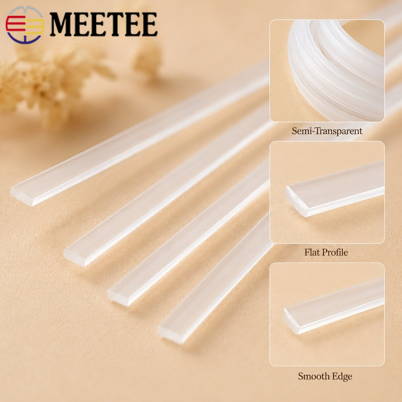 20Meters 4-12mm Clear PP Plast - đánh giá và giá Textile Sewing Support