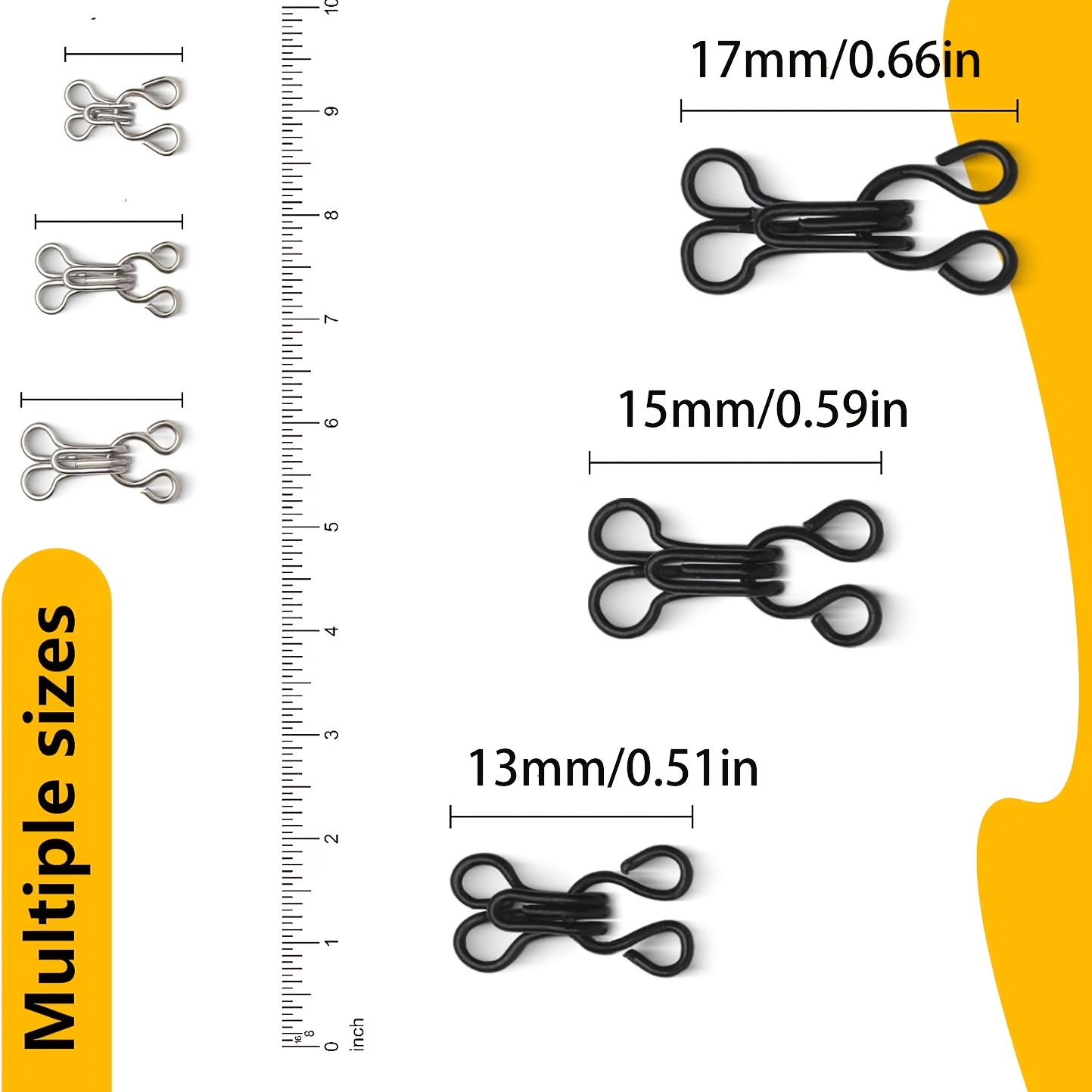 Invisible Collar Hooks and Eye - đánh giá và giá Hook Eye Fastener