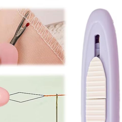2 In 1 Needle Threader Seam Ri - đánh giá và giá Seam Ripper Tool