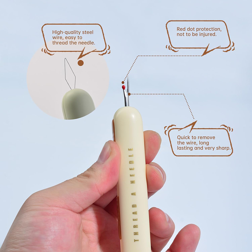 2 in 1 Needle Threader Seam Ri - đánh giá và giá Seam Ripper Tool