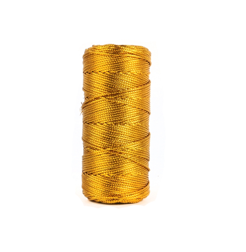 Gold and Silver Macrame Cord R - đánh giá và giá Sewing Thread In Textile