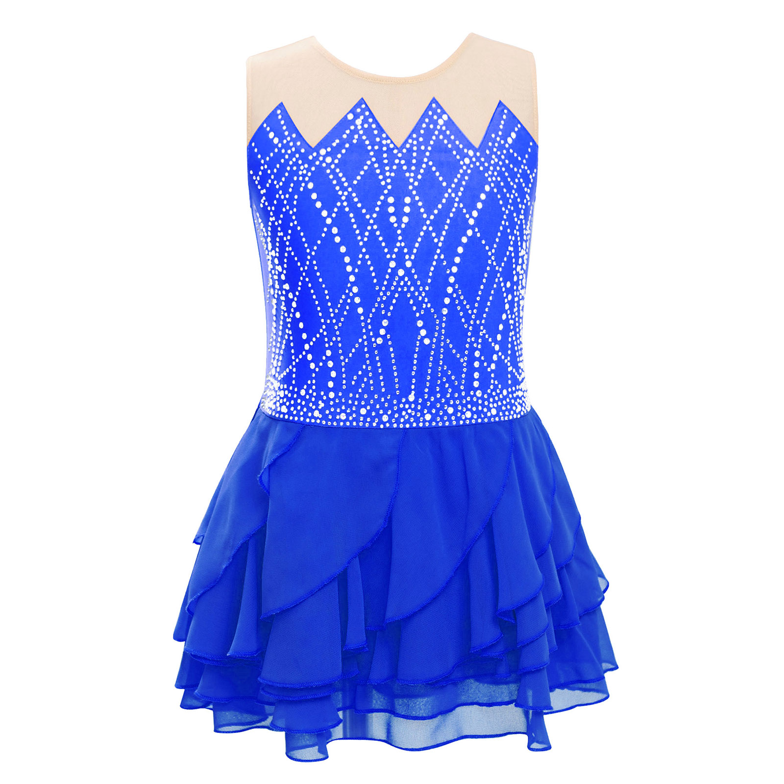 Girls Mesh Figure Skating Dres - đánh giá và giá Sewing Vest