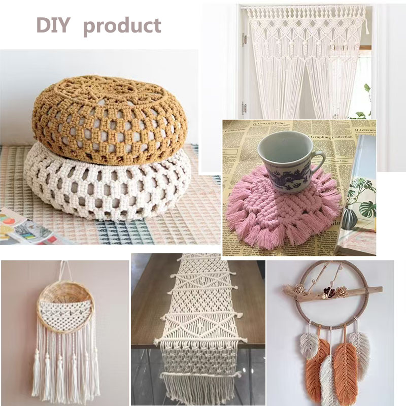 3mm 100M Macrame Cord Rope Cot - đánh giá và giá Sewing Thread In Textile