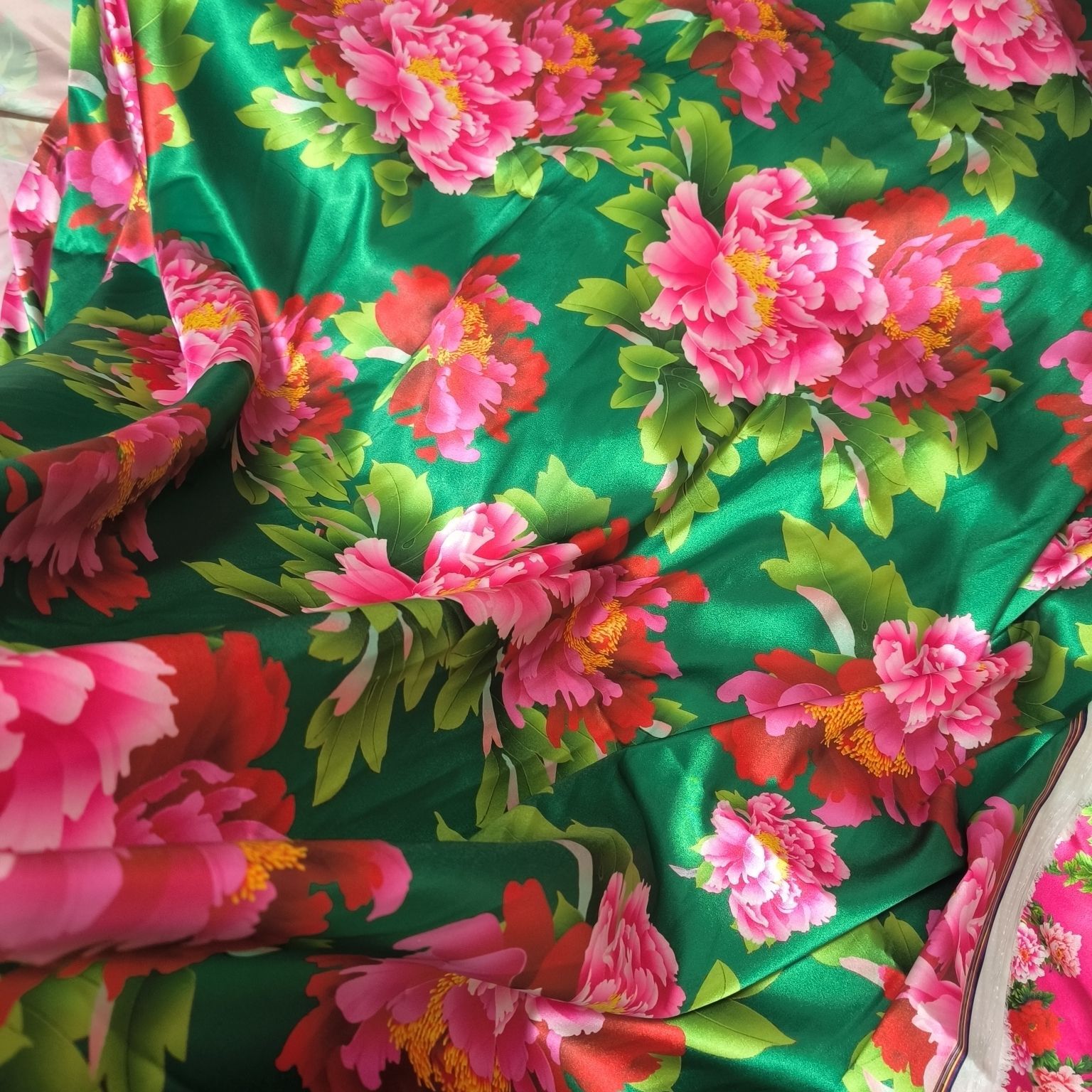 Satin Fabric Cloth without Ove - đánh giá và giá Sewing By