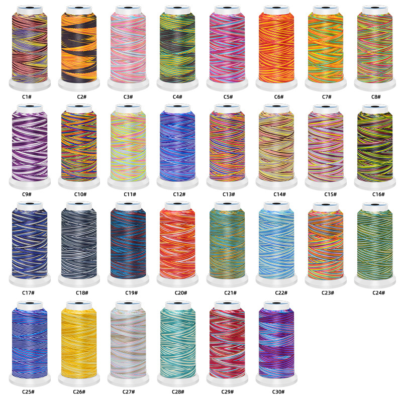 0.5/0.8/1Mm Polyester Màu Sắc  - đánh giá và giá Sewing Thread In Textile