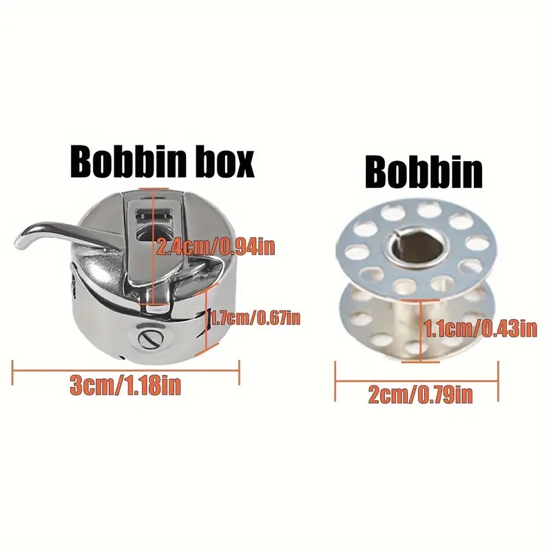 Bobbin Case and Metal Bobbins  - đánh giá và giá Sewing By