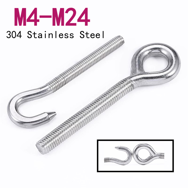 304 Stainless Steel Sheep Eye  - đánh giá và giá Hook Eye Fastener
